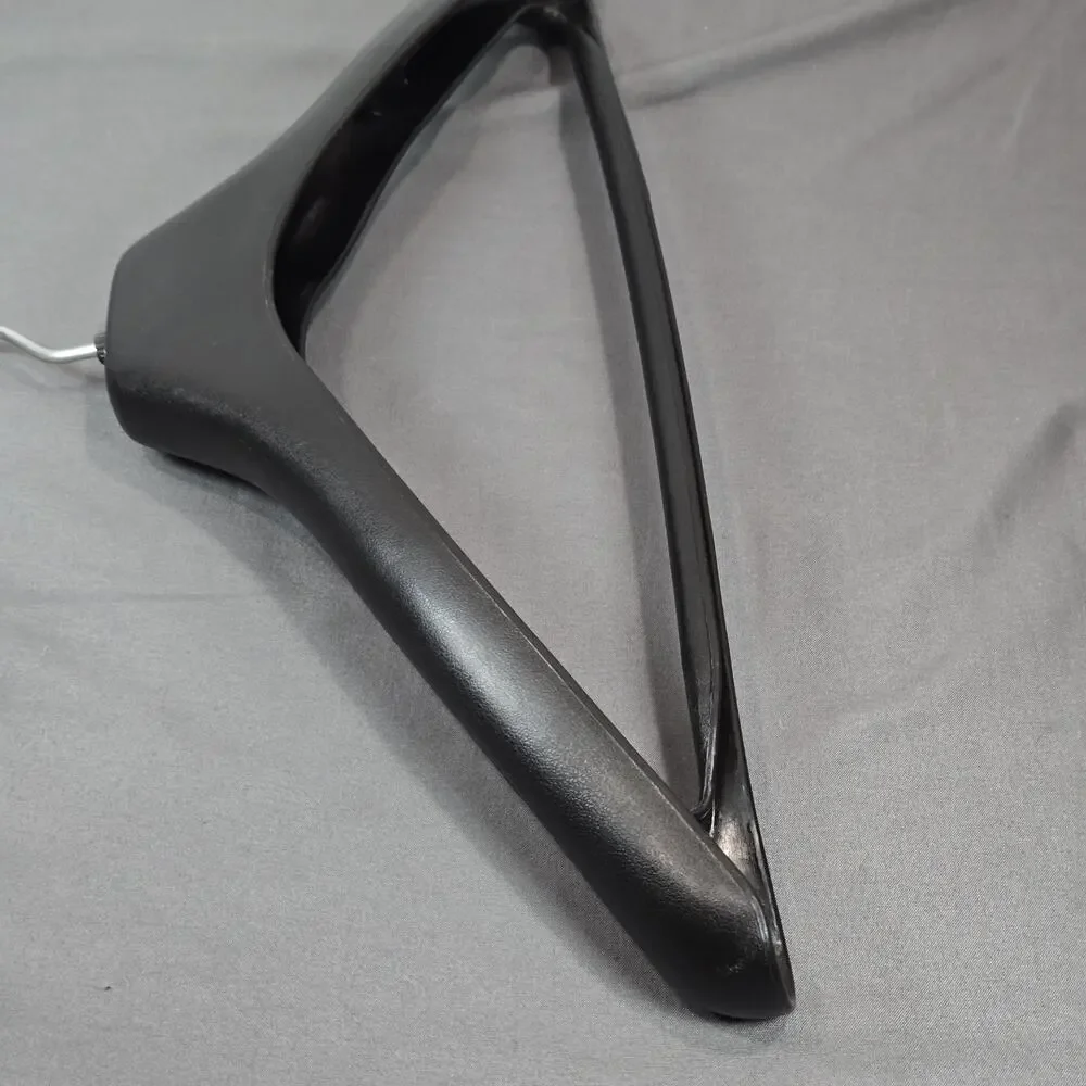 Harley Davidson Clothes Heavy Coat Jacket Hanger Batts Korea Black Plastic Vtg